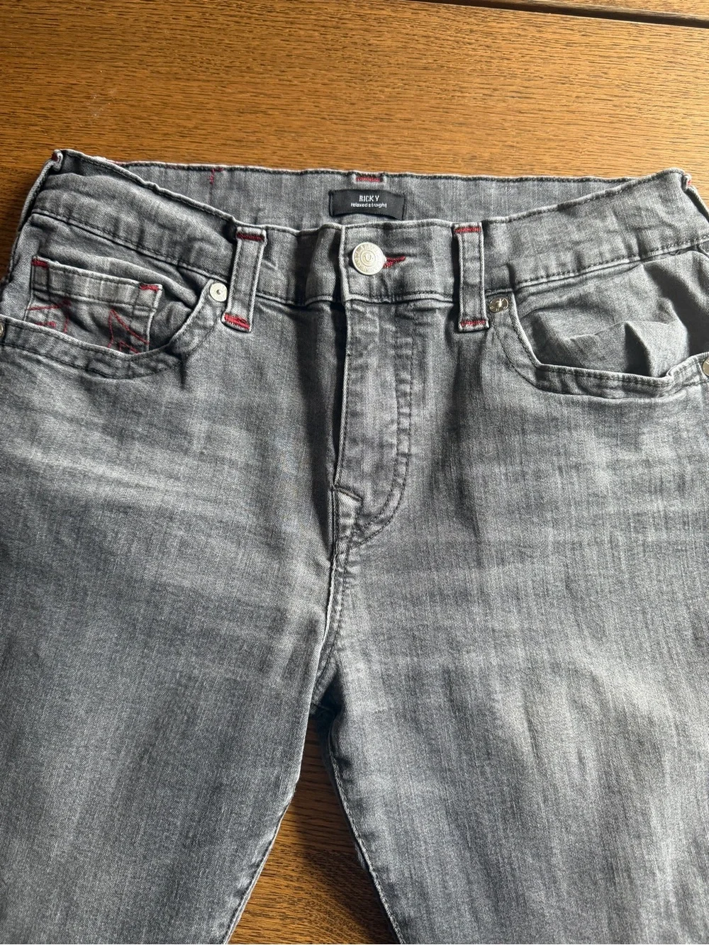 True Religion Men’s Gray Slim Jeans